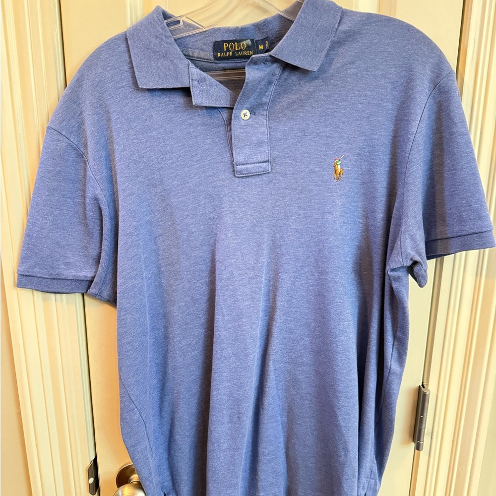 Ralph Lauren Men's Classic Blue Polo Shirt